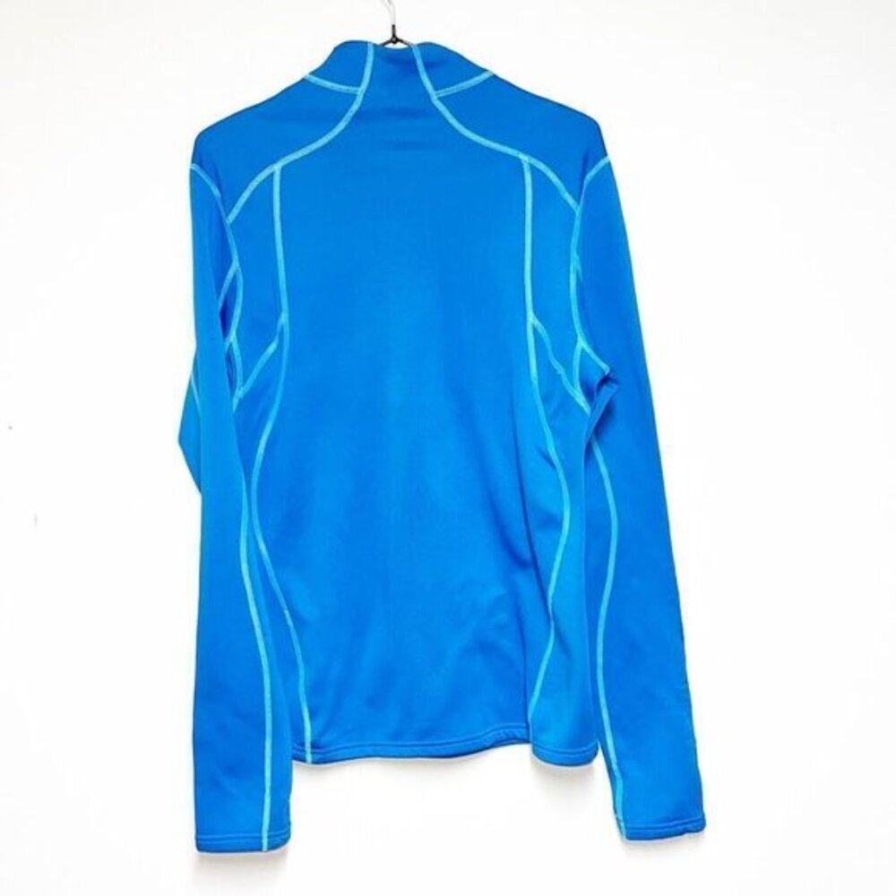 Patagonia Womens S 1 4 Zip Pullover Fleece Long Sleeve Thumbholes Polartec Sz M - Picture 2 of 5